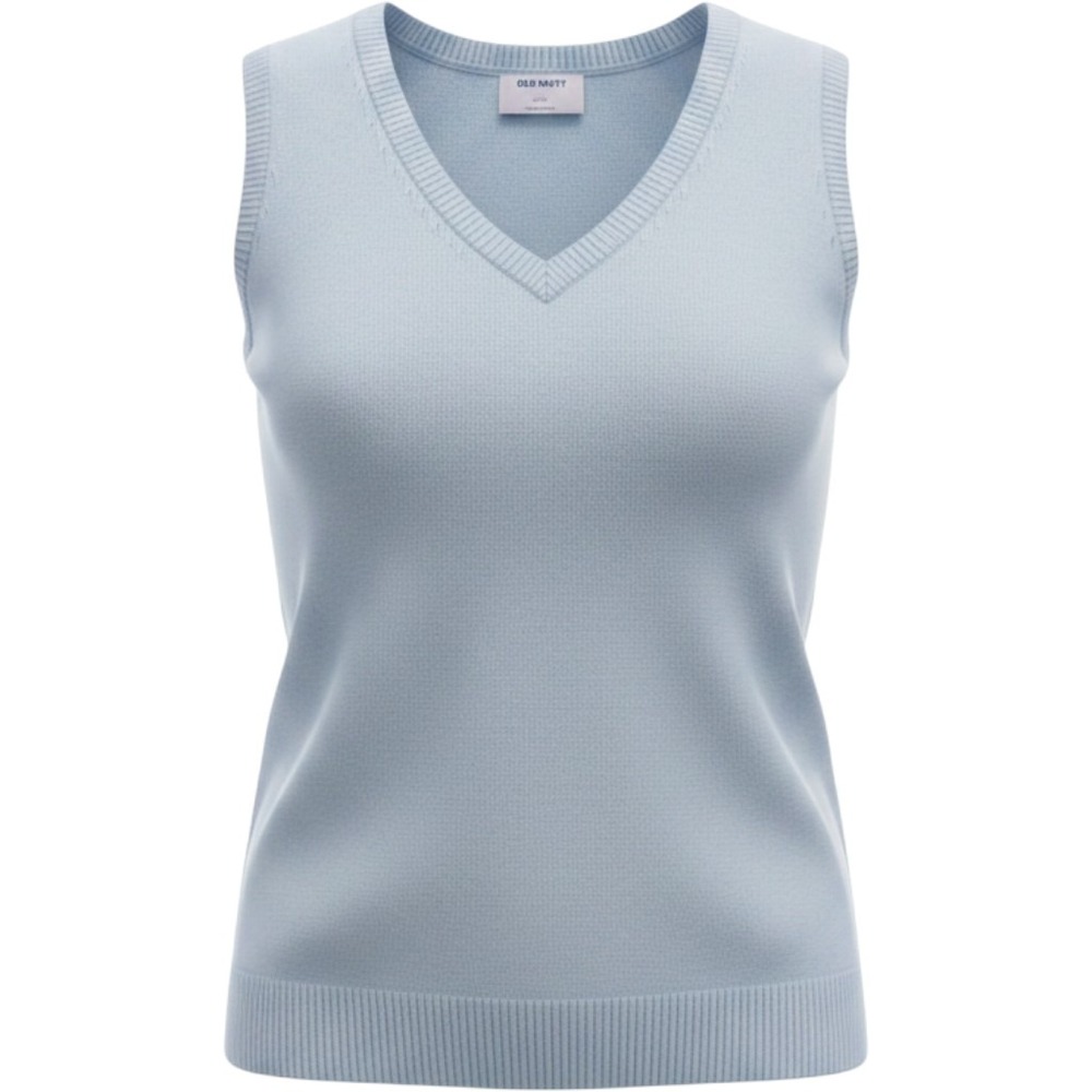 Old Navy SoSoft V-Neck Sweater Vest Glassy Sea Light Blue 428613-02 Womens L